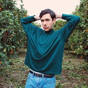 Vintage Long Sleeve Turtleneck in Emerald Green